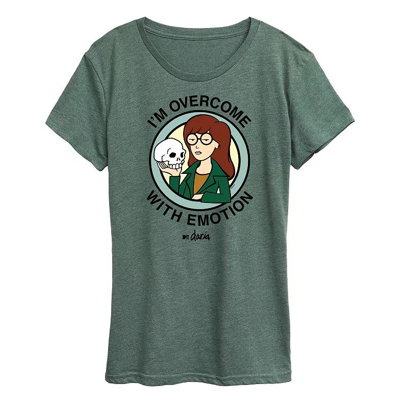 Women's Daria I'm Overcome With Emotion Graphic Tee, Girl's,  Product Image