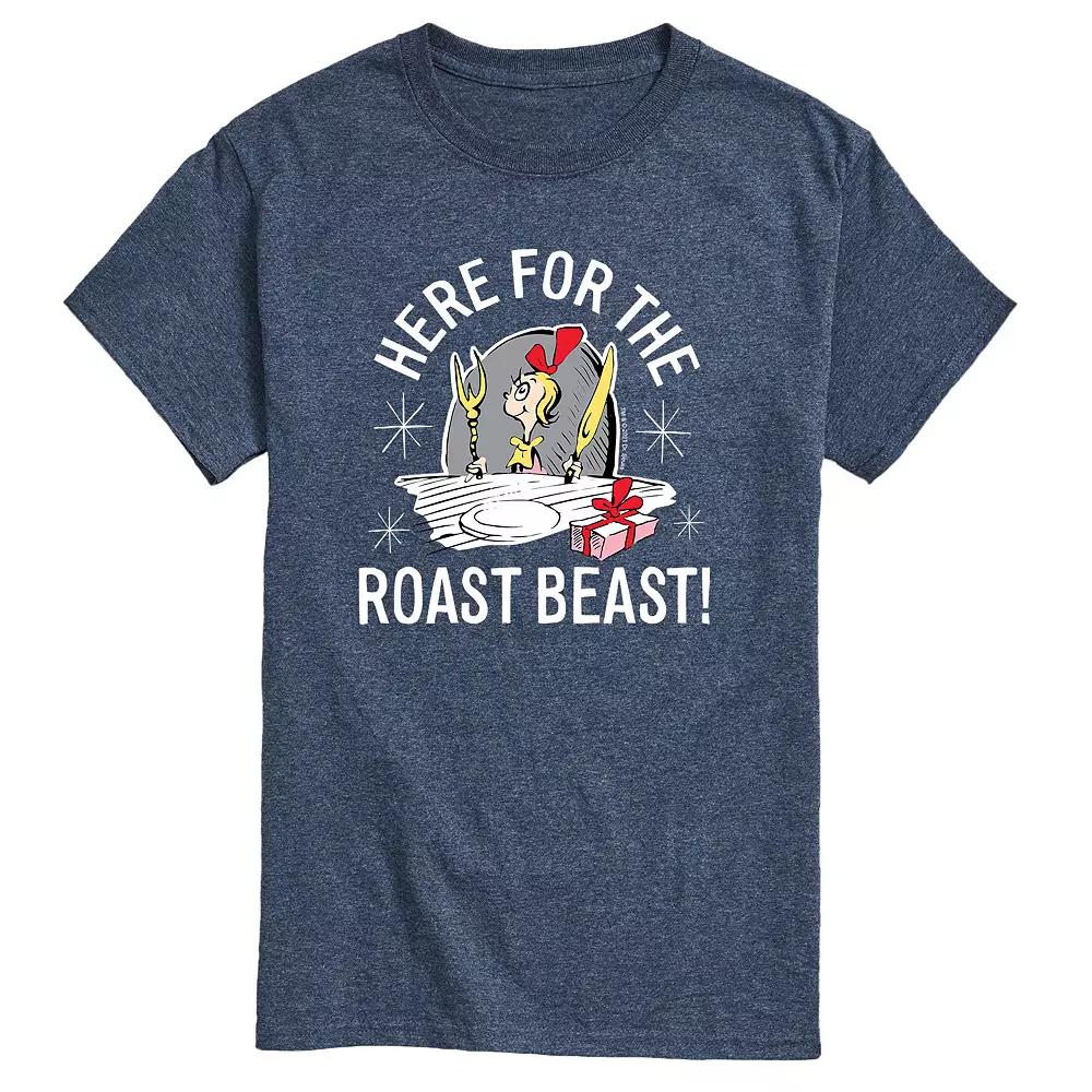 Men's Dr. Seuss The Grinch "Here For The Roast Beast!" Tee,  Product Image