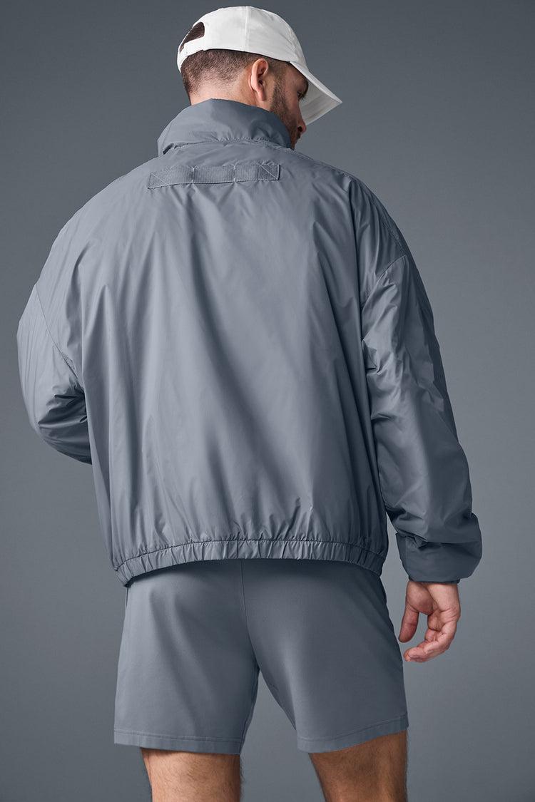 Latitude Light Weight 1/2 Zip Pullover Jacket - Steel Grey Product Image