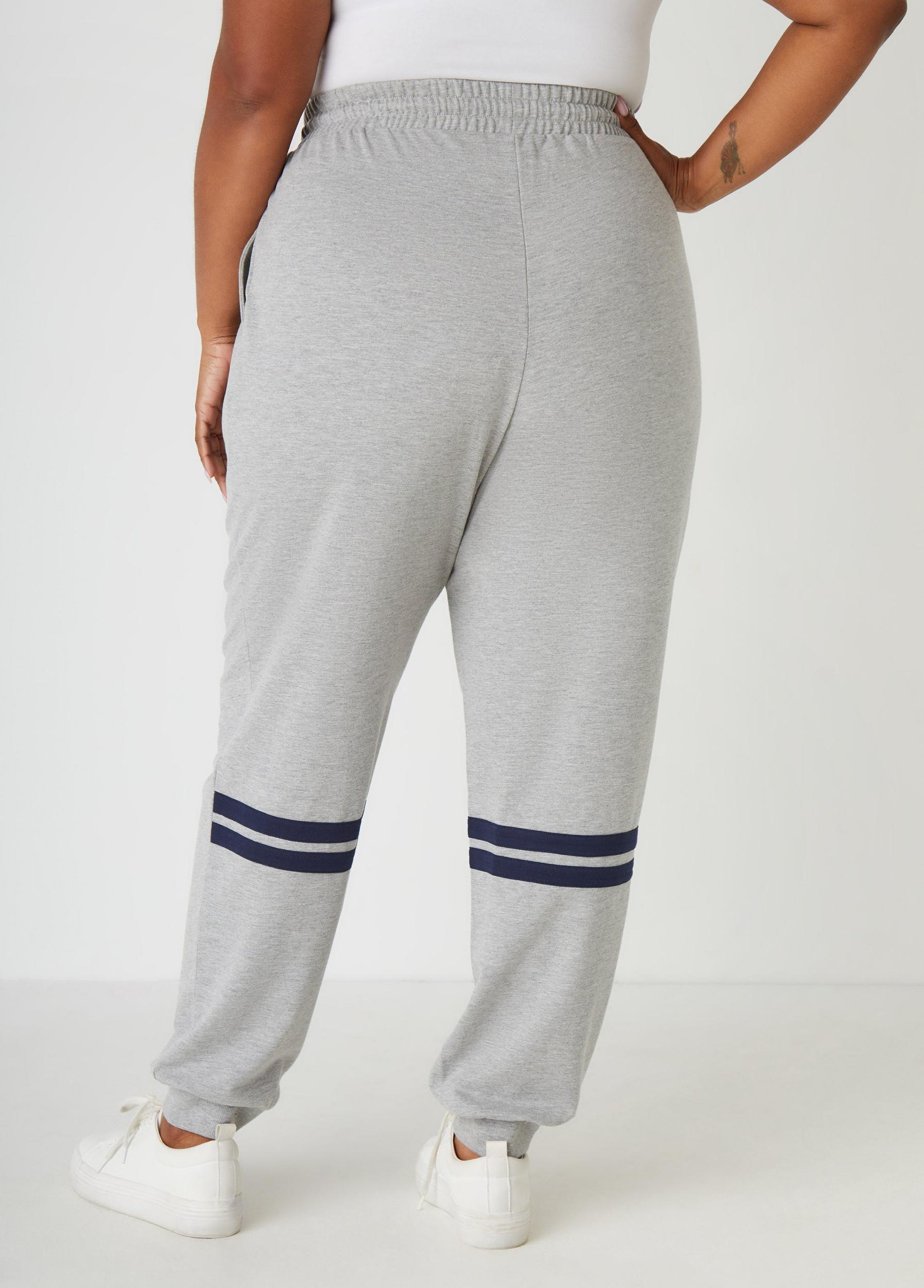 Striped Terry Joggers Product Image