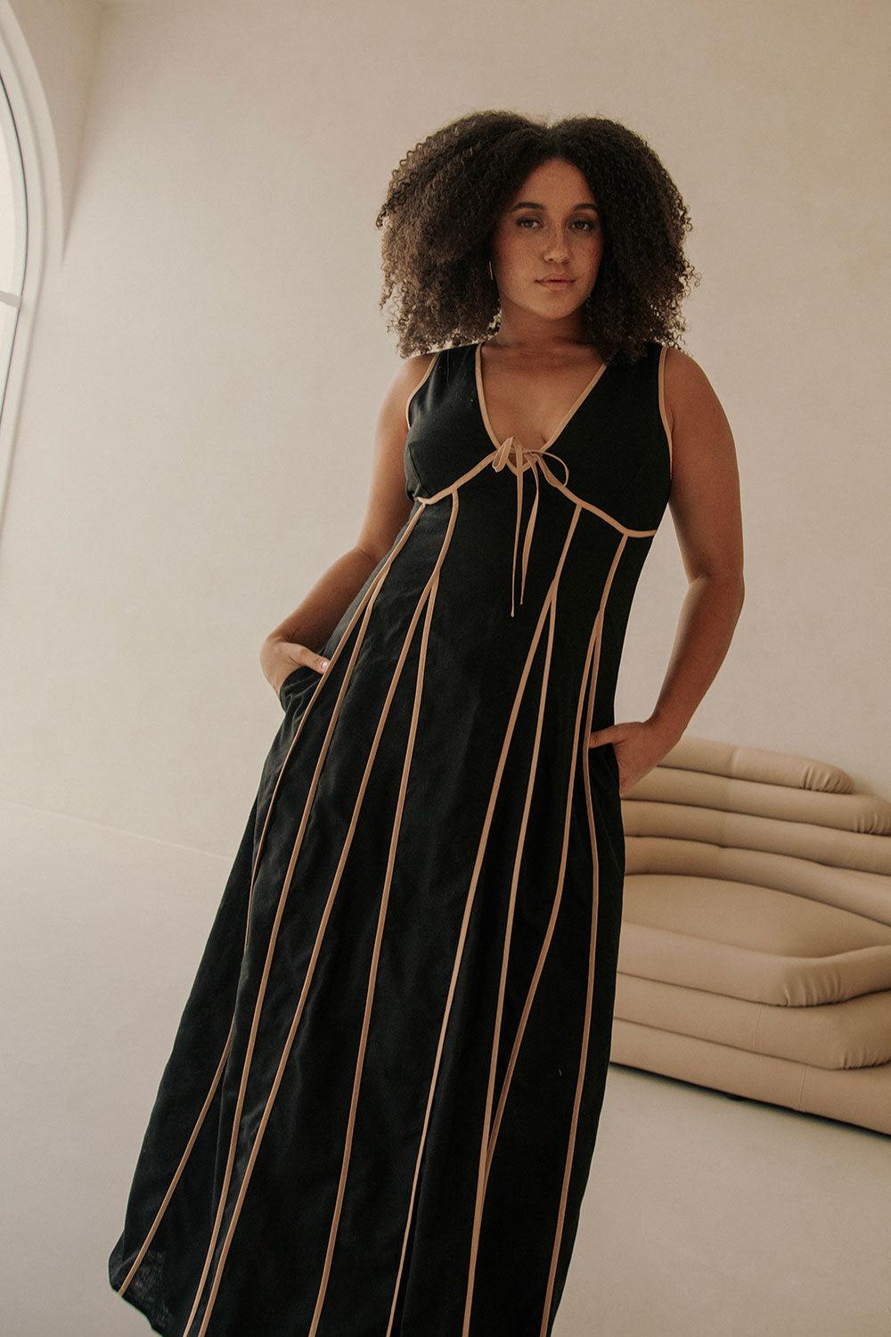 Maylin Dress - Black Product Image
