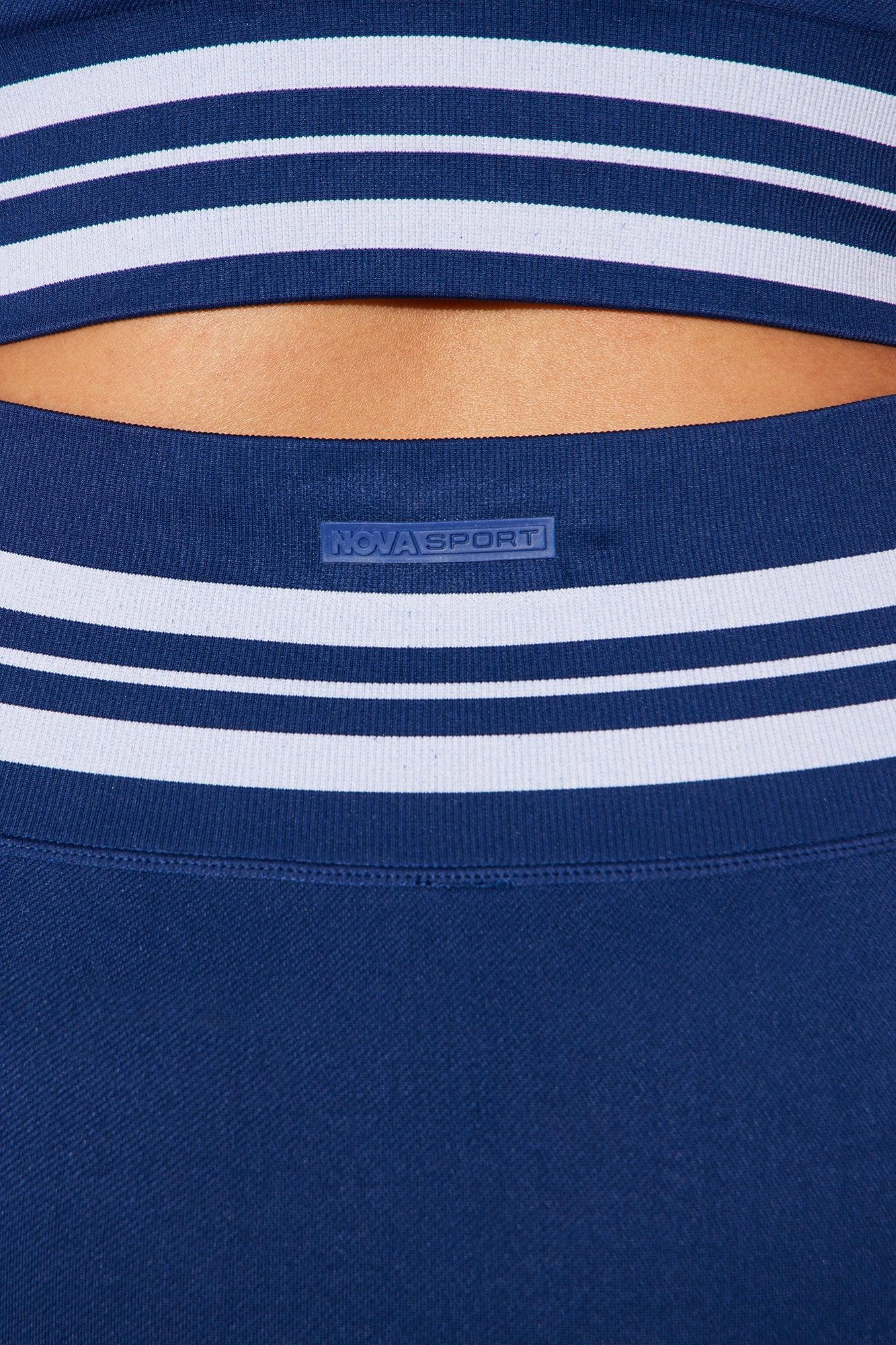 Caddy Crew Flex Seamless Active Yoga Pant - Midnight Blue Product Image