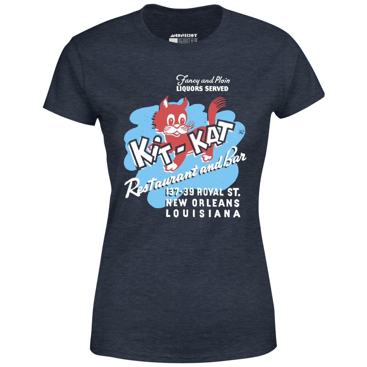 Kit-Kat - New Orleans, LA - Vintage Restaurant - Women's T-Shirt Female Product Image