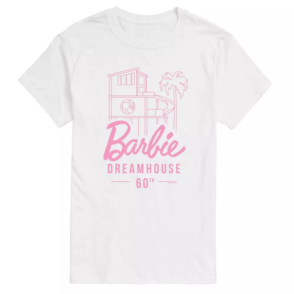 Big & Tall Barbie® Dreamhouse 60th Graphic Tee, Men's,  Product Image