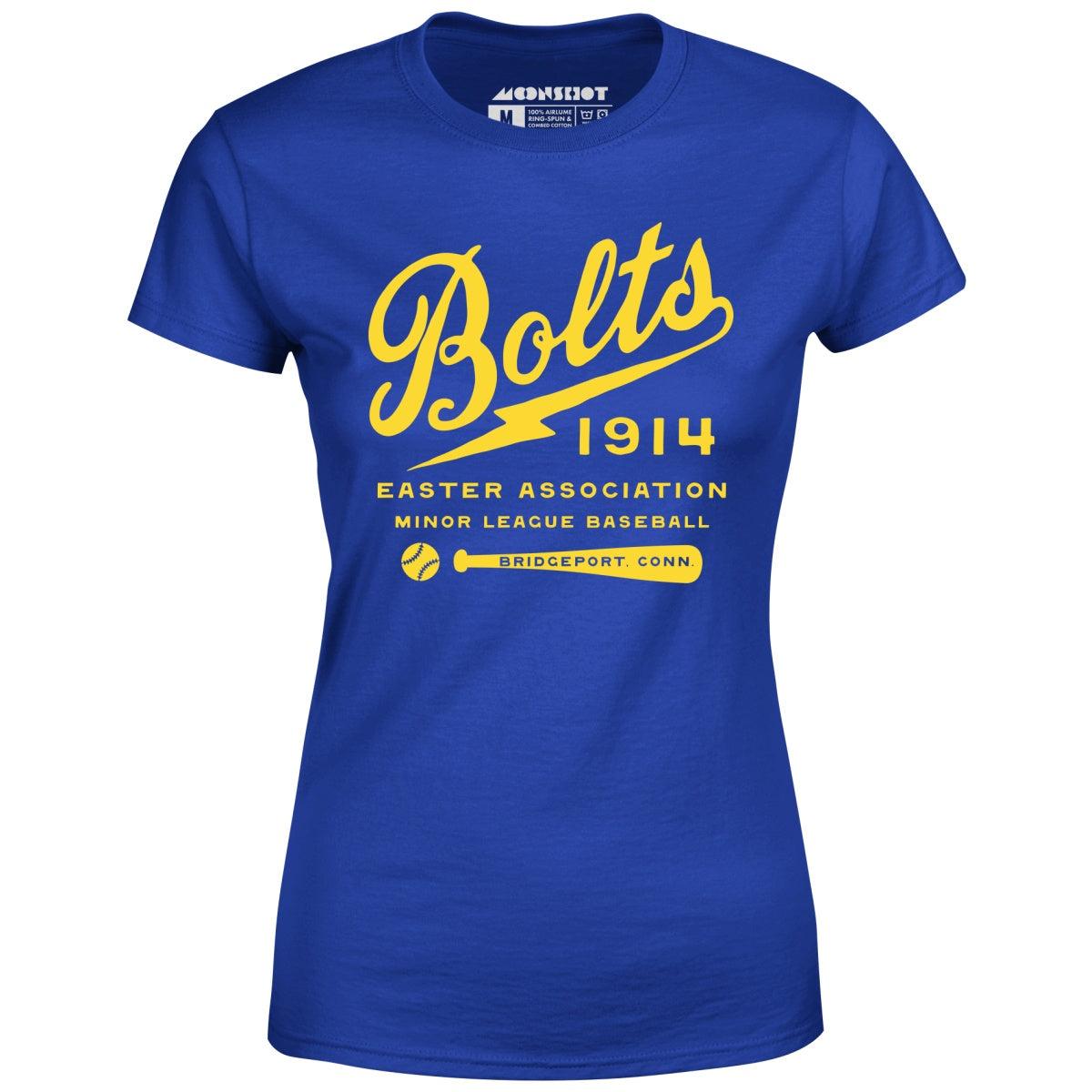 Bridgeport Bolts - Connecticut - Vintage Defunct Baseball Teams - Women's T-Shirt Female Product Image