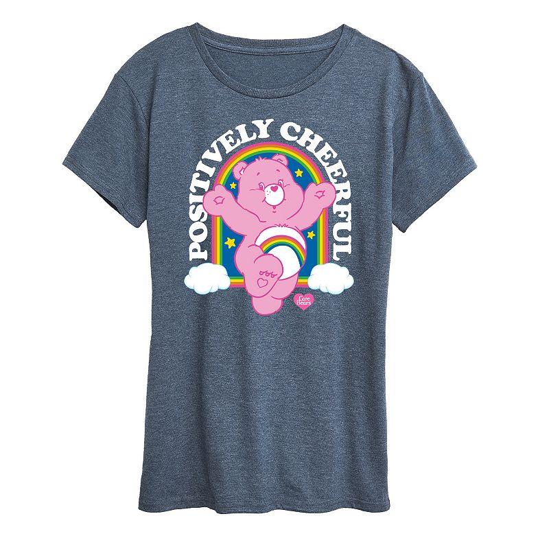 Women's Care Bears Positively Cheerful Graphic Tee, Girl's,  Product Image