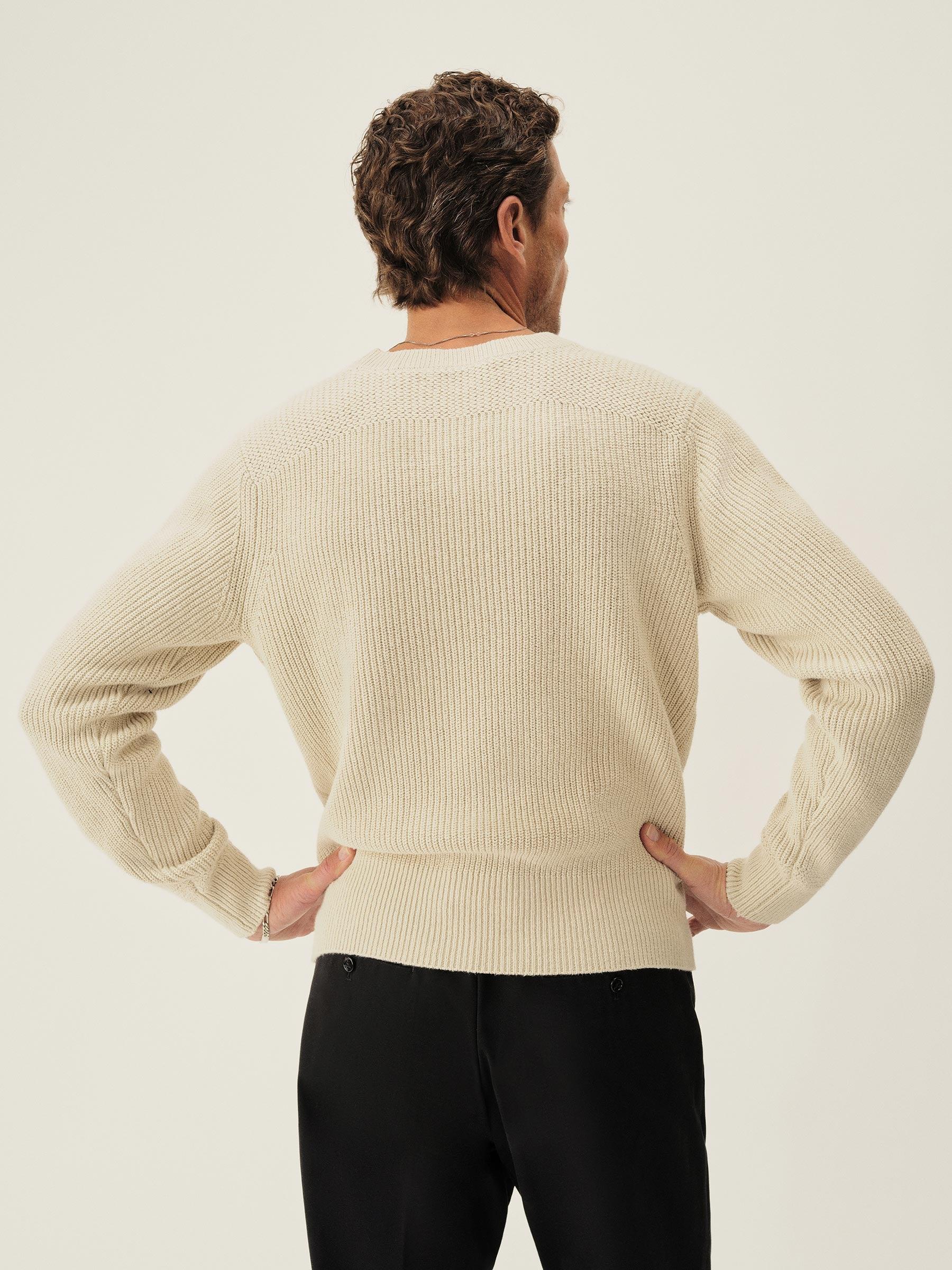 Cement Seafarer Cotton Rib Crew Product Image