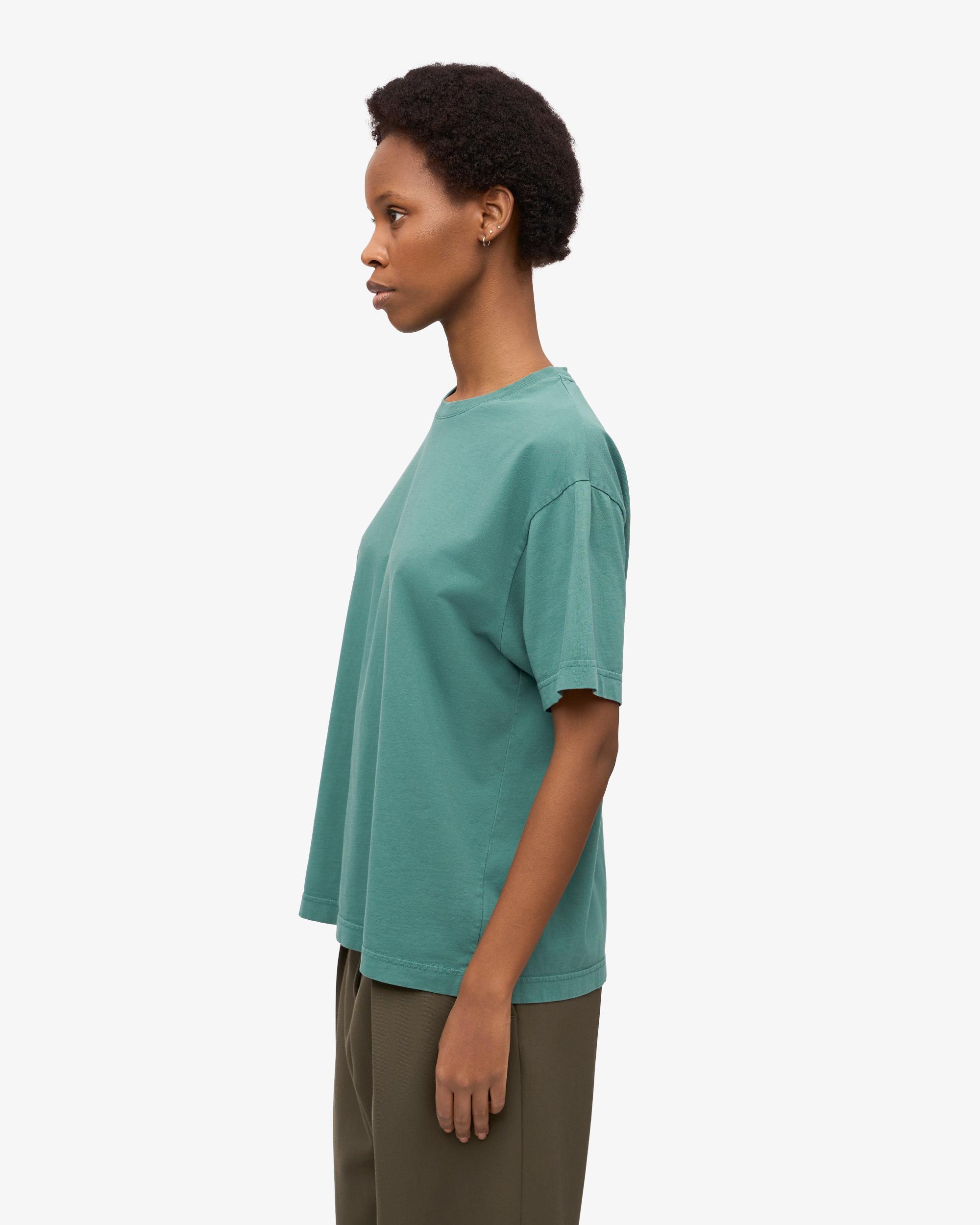 Oversized Organic T-Shirt - Deep Black Product Image