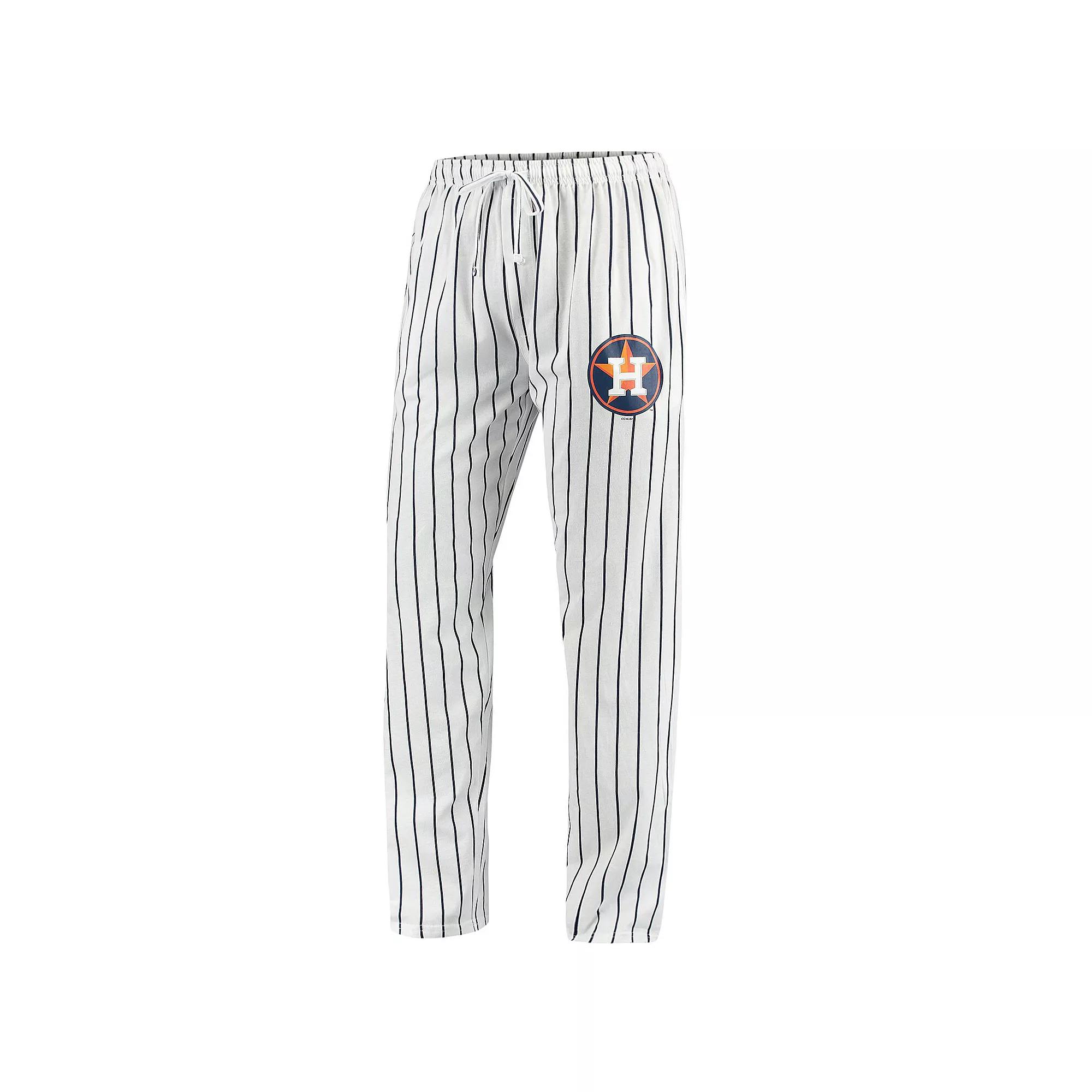 Men's Concepts Sport White/Navy Houston Astros Vigor Lounge Pant, Size: 3XL Product Image