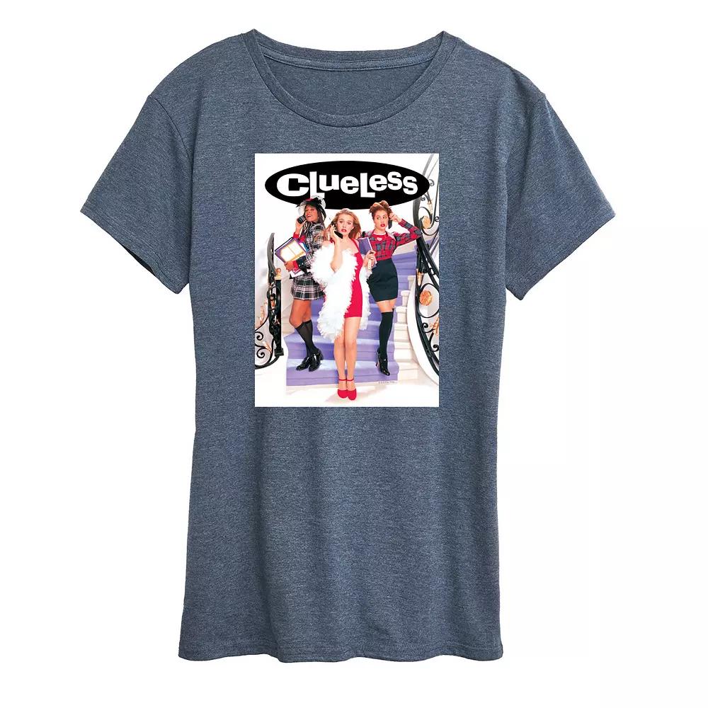 Women's Clueless Poster Graphic Tee, Girl's,  Product Image