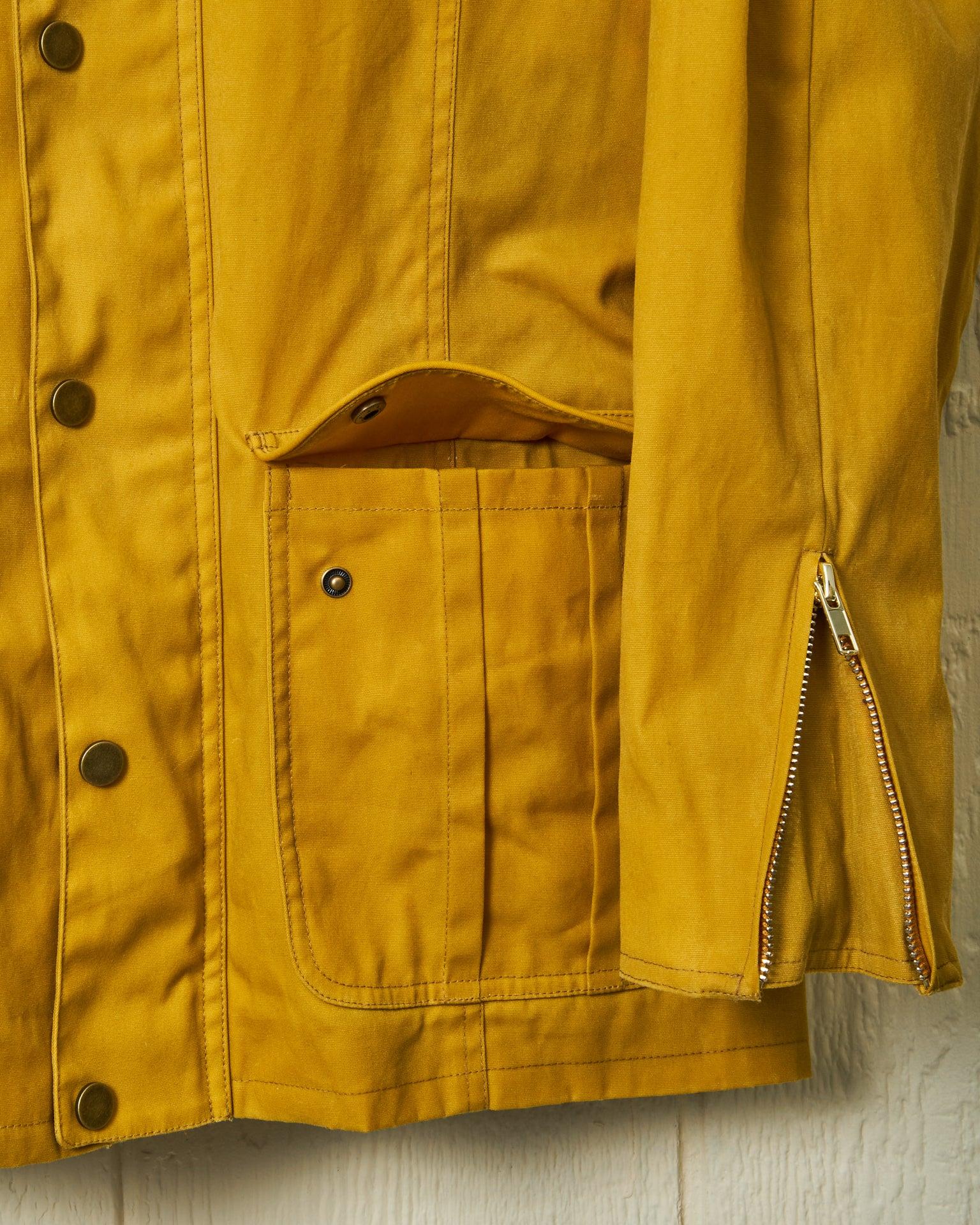 Aberdeen Jacket in Goldenrod Waxed Canvas Product Image