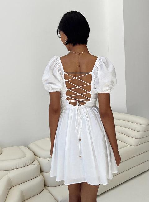 Krysten Mini Dress White Product Image