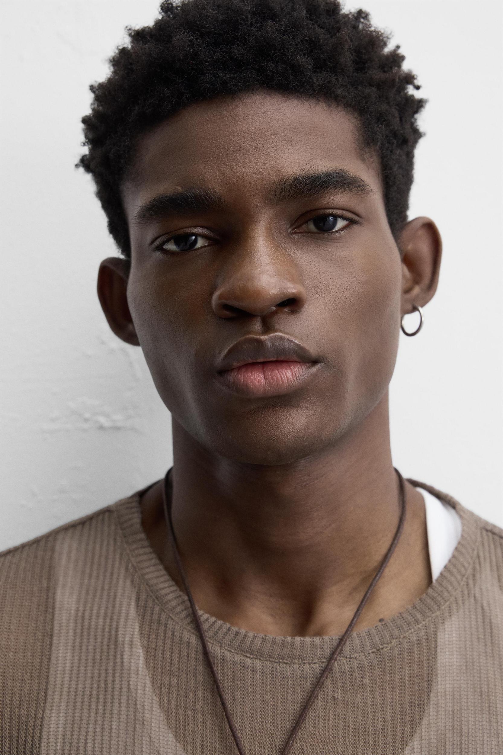 SEMI-SHEER RIBBED T-SHIRT Product Image