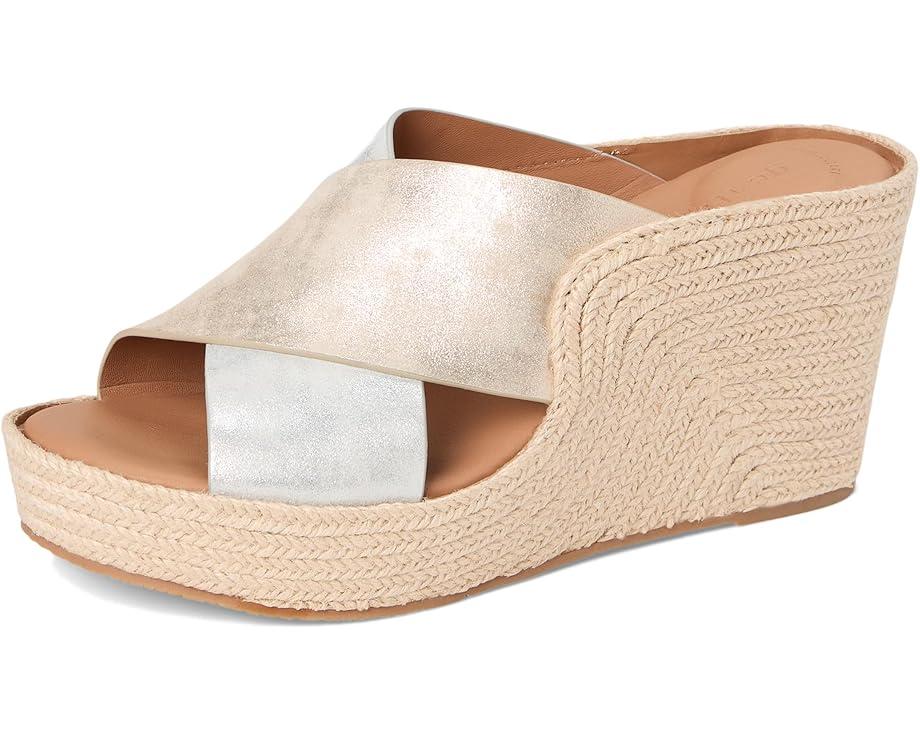 Vickta Woven Band Cork Wedge Sandals Product Image