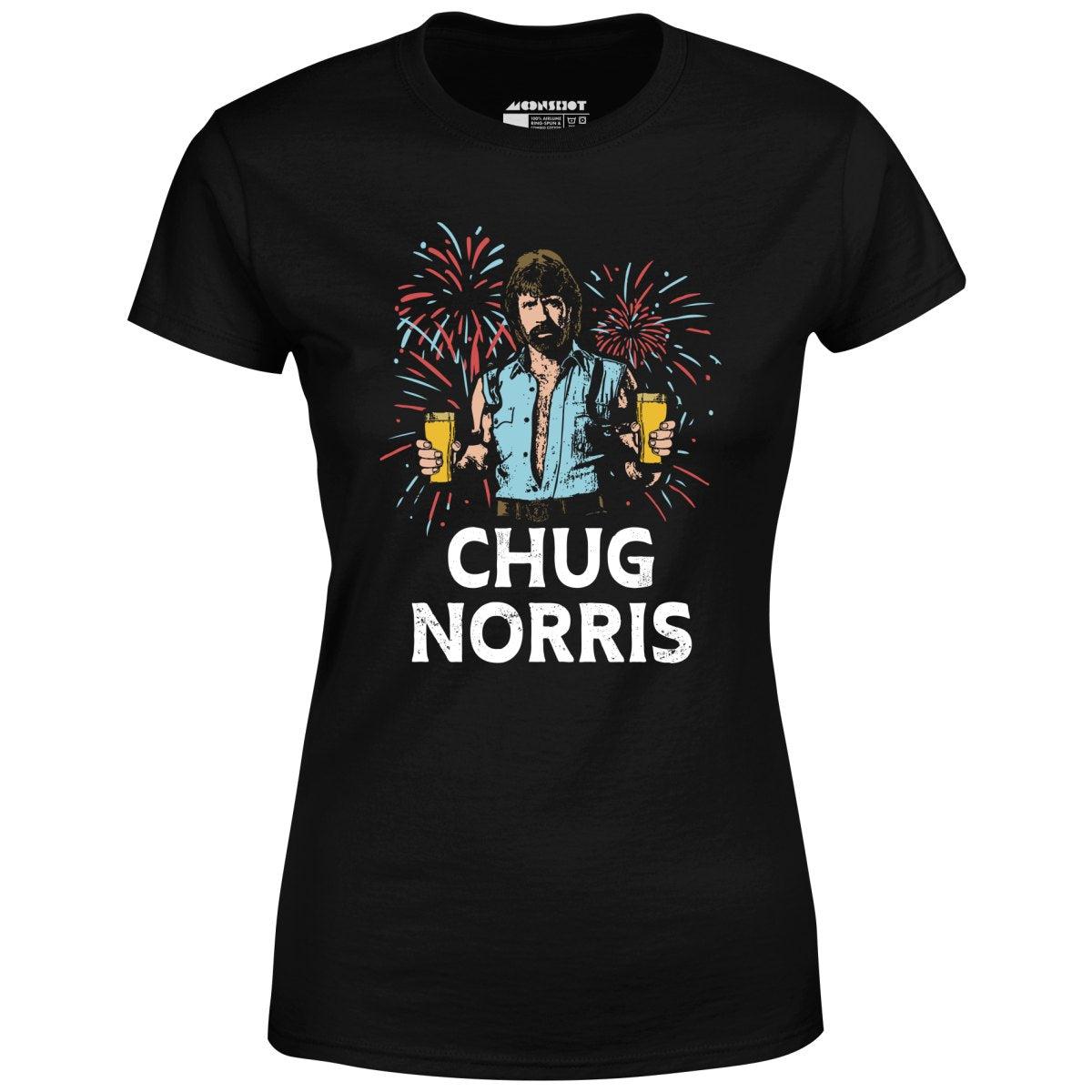 Chug Norris 4th of July - Women's T-Shirt Female Product Image