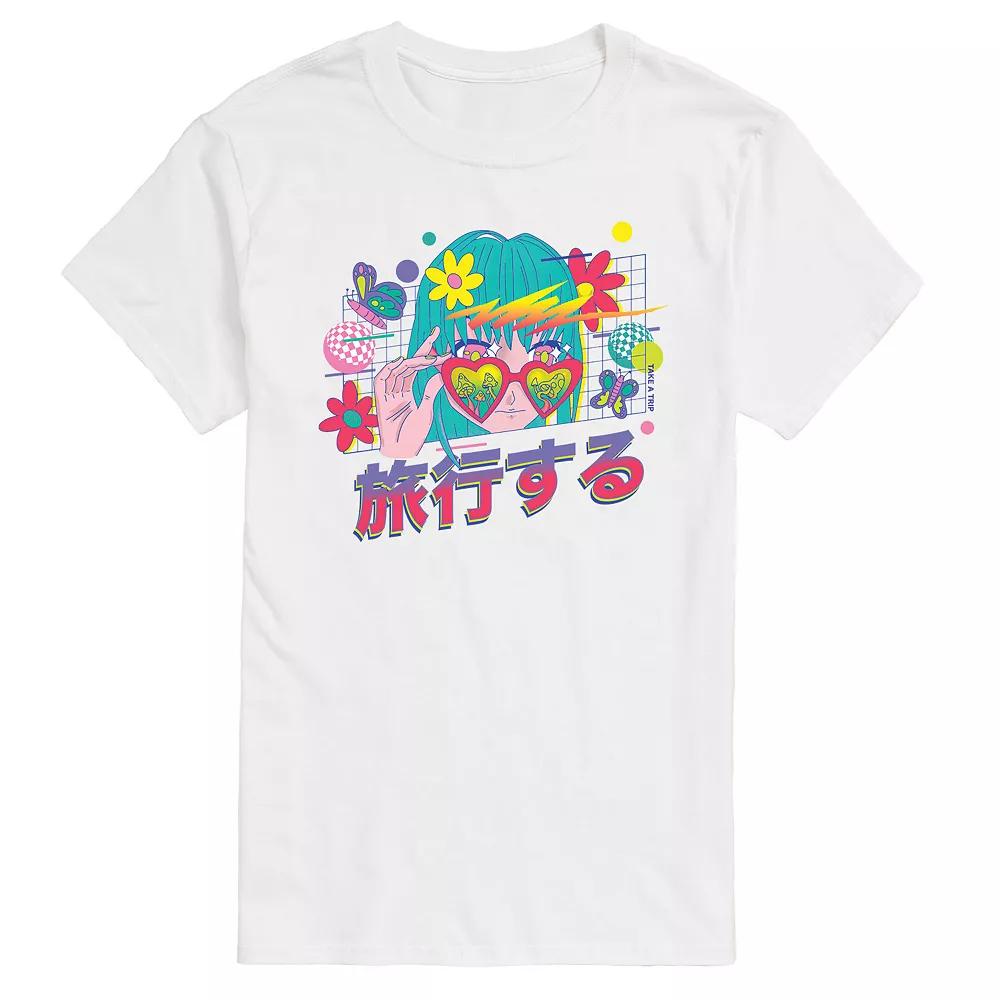 Men's Anime Take A Trip Tee,  Product Image