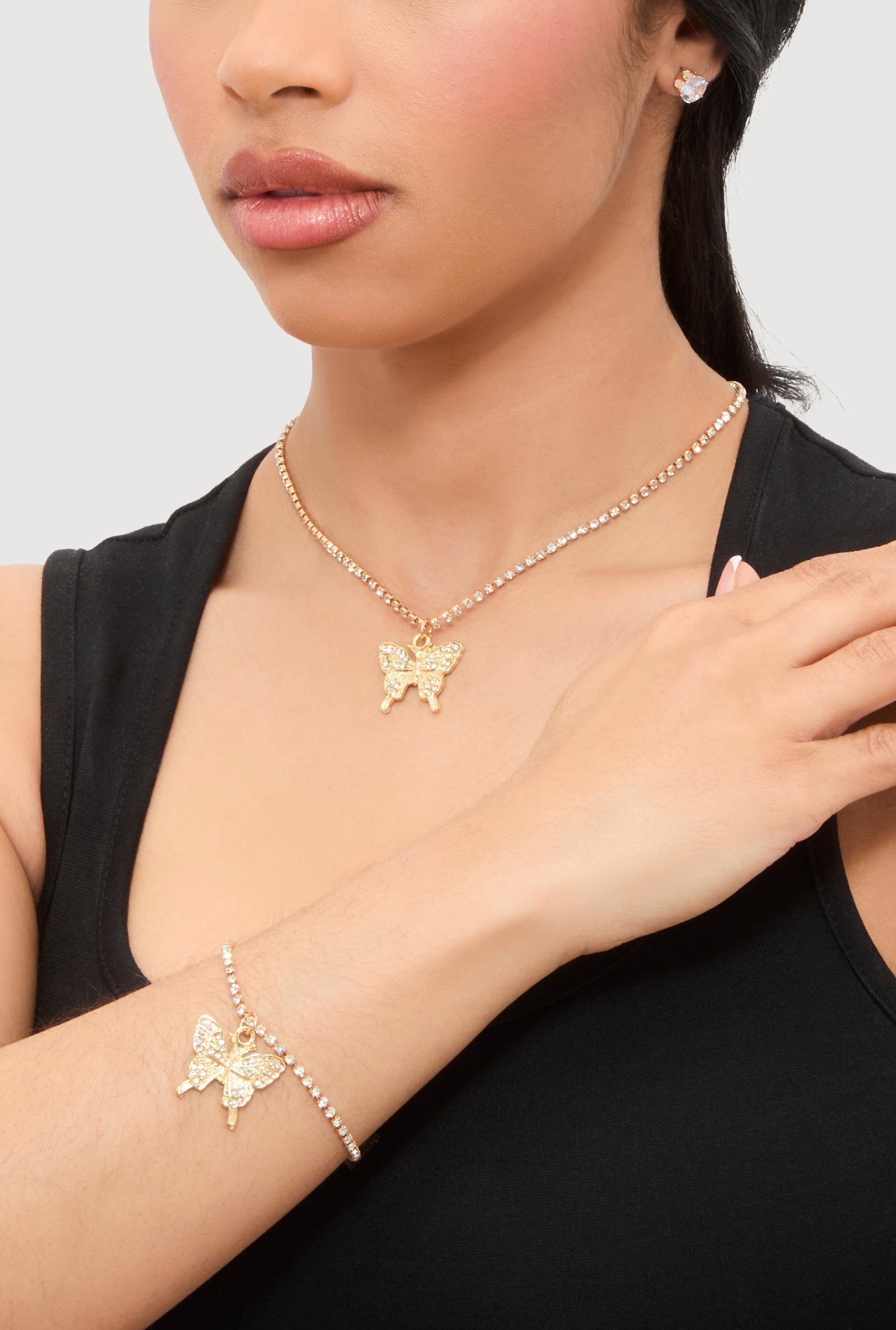 Butterfly Cubic Zirconia Assorted Rings Set of 12 Unisex Product Image