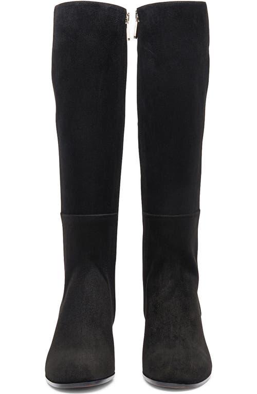 Santoni Womens Filed Suede Low-Heel Boot Product Image