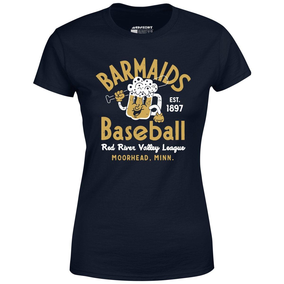 Moorhead Barmaids - Minnesota - Vintage Defunct Baseball Teams - Women's T-Shirt Female Product Image