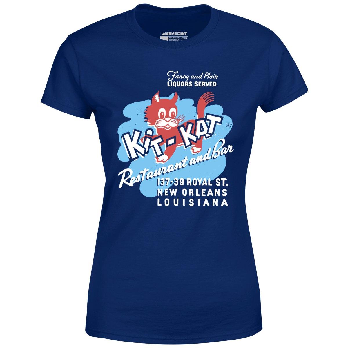 Kit-Kat - New Orleans, LA - Vintage Restaurant - Women's T-Shirt Female Product Image