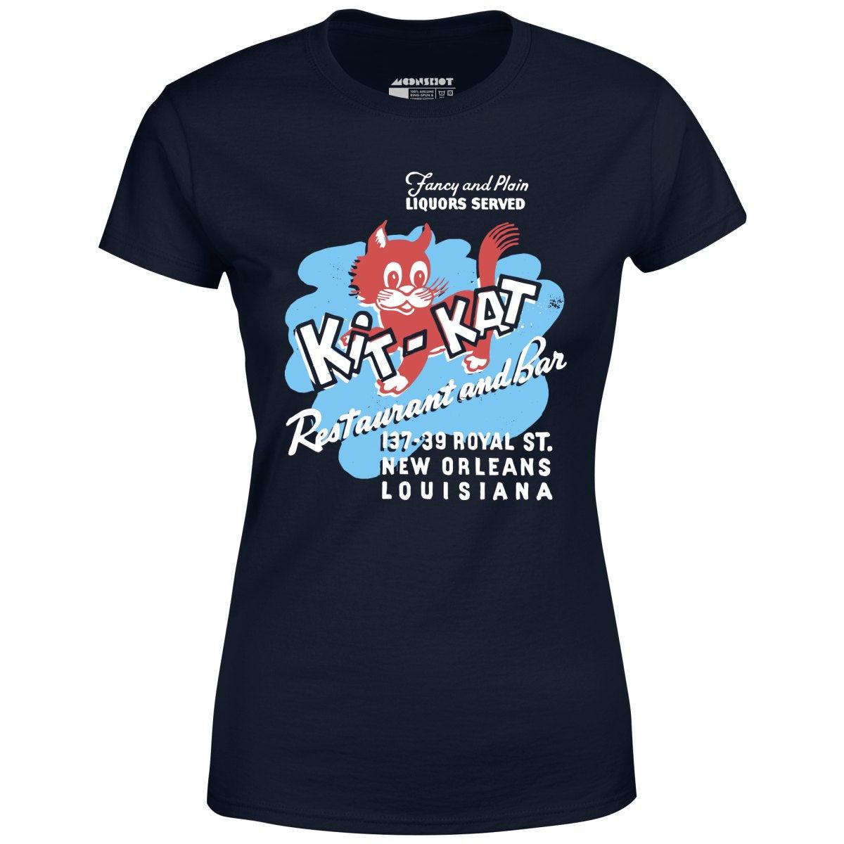 Kit-Kat - New Orleans, LA - Vintage Restaurant - Women's T-Shirt Female Product Image