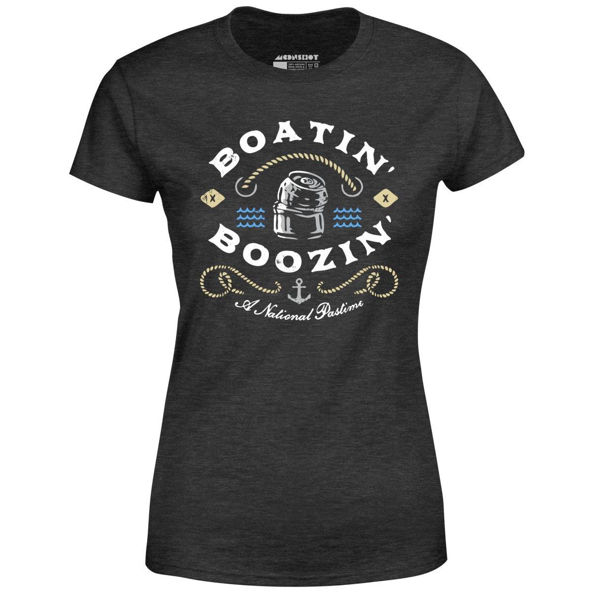 Boatin' & Boozin' - Women's T-Shirt Female Product Image