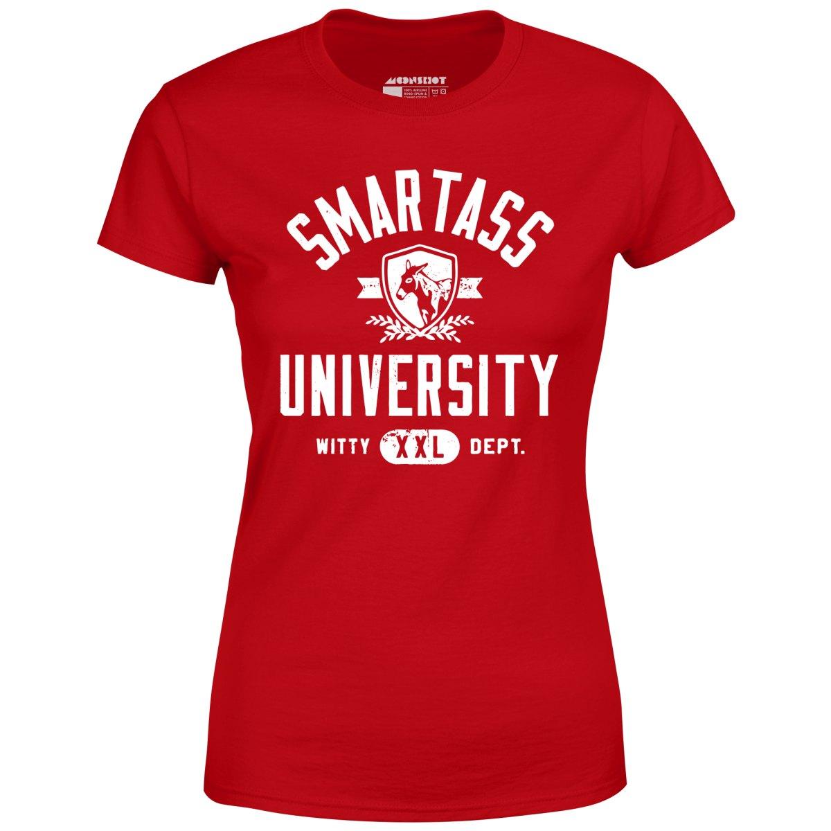 Smartass University - Women's T-Shirt Female Product Image