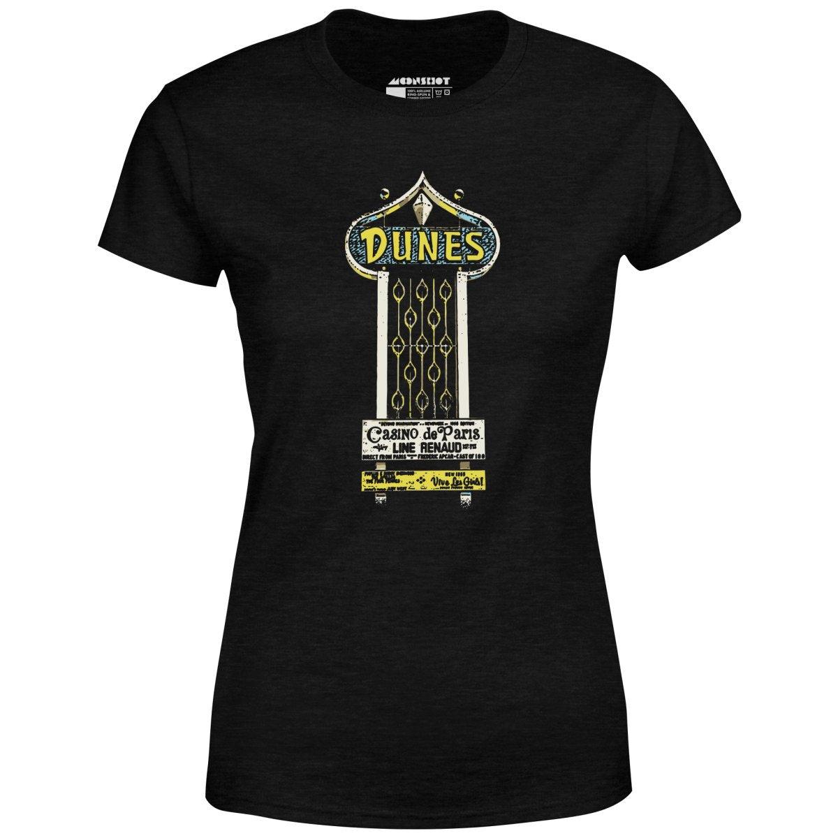 The Dunes Hotel Sign - Vintage Las Vegas - Women's T-Shirt Female Product Image