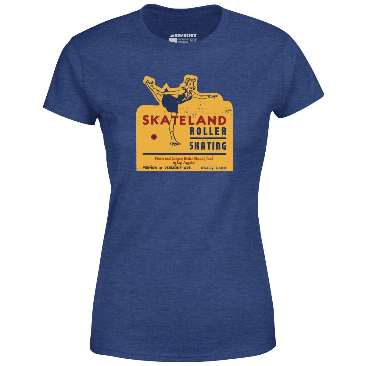 Skateland - Los Angeles, CA - Vintage Roller Rink - Women's T-Shirt Female Product Image