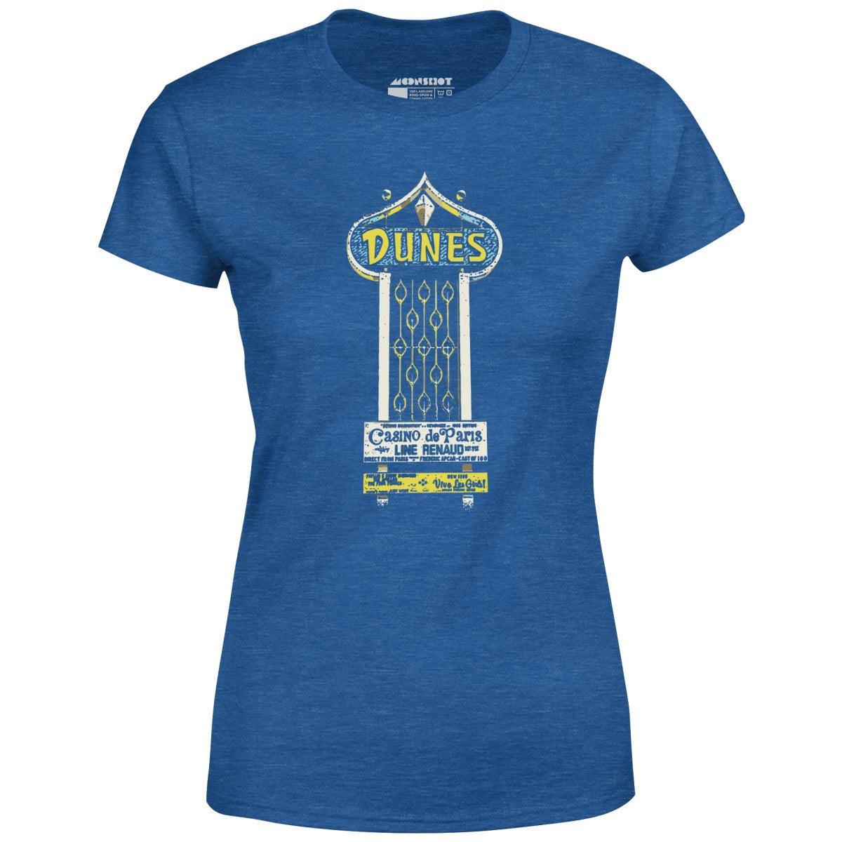 The Dunes Hotel Sign - Vintage Las Vegas - Women's T-Shirt Female Product Image