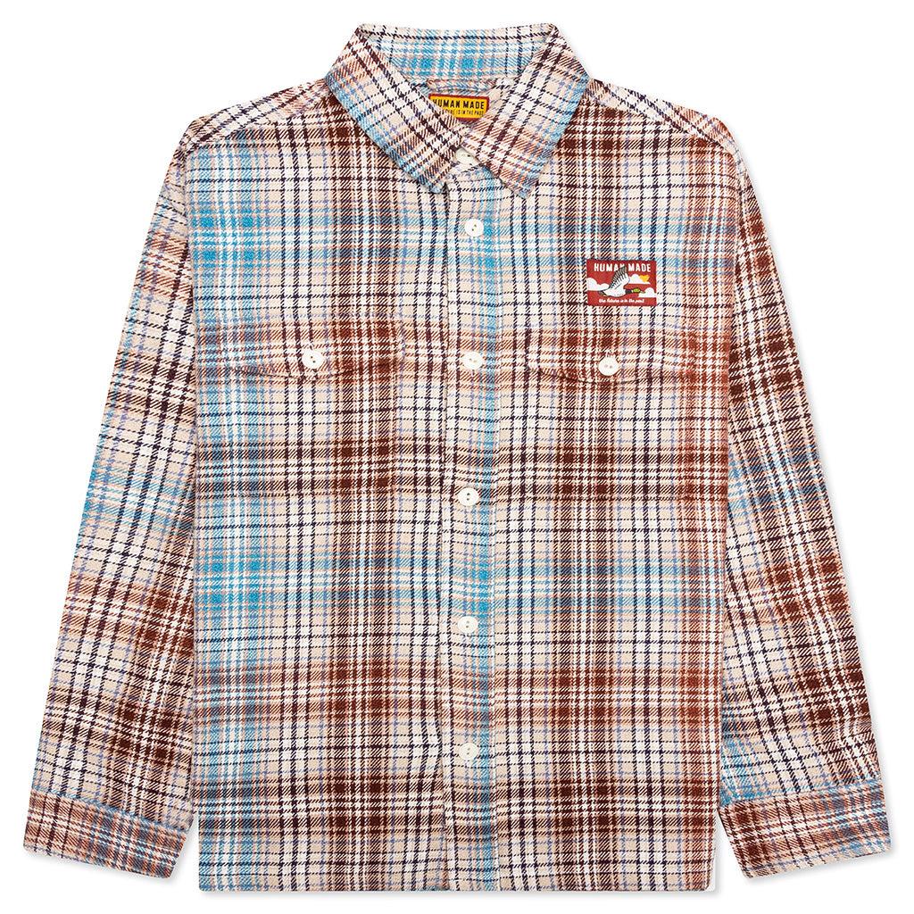 Check Shirt - White Male Product Image