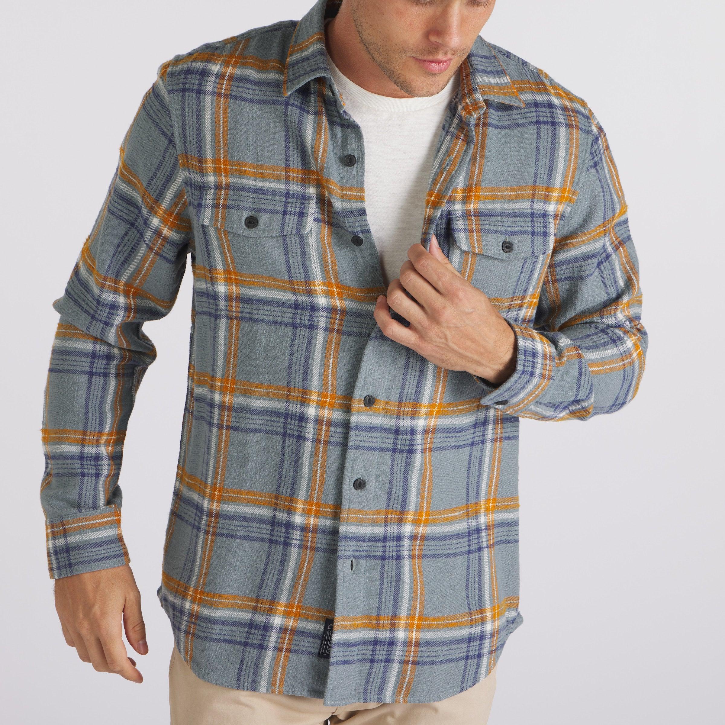 Vintage Slub Twill Shirt - Blue Lead Buckthorn (Final Sale)* Product Image