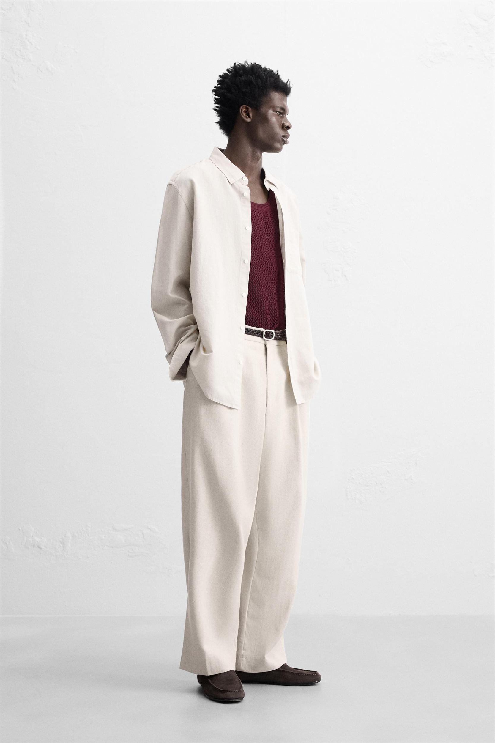 LINEN - COTTON SHIRT Product Image