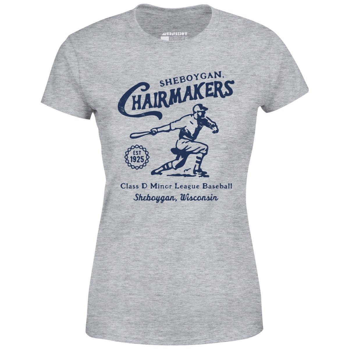 Sheboygan Chairmakers - Wisconsin - Vintage Defunct Baseball Teams - Women's T-Shirt Female Product Image
