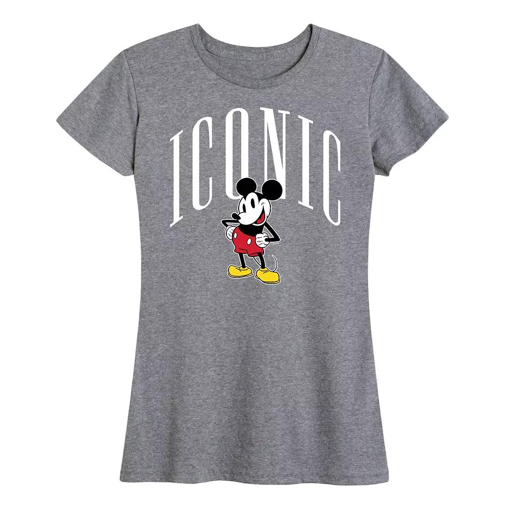 Disney's Mickey Mouse Women's Iconic Graphic Tee,  Product Image