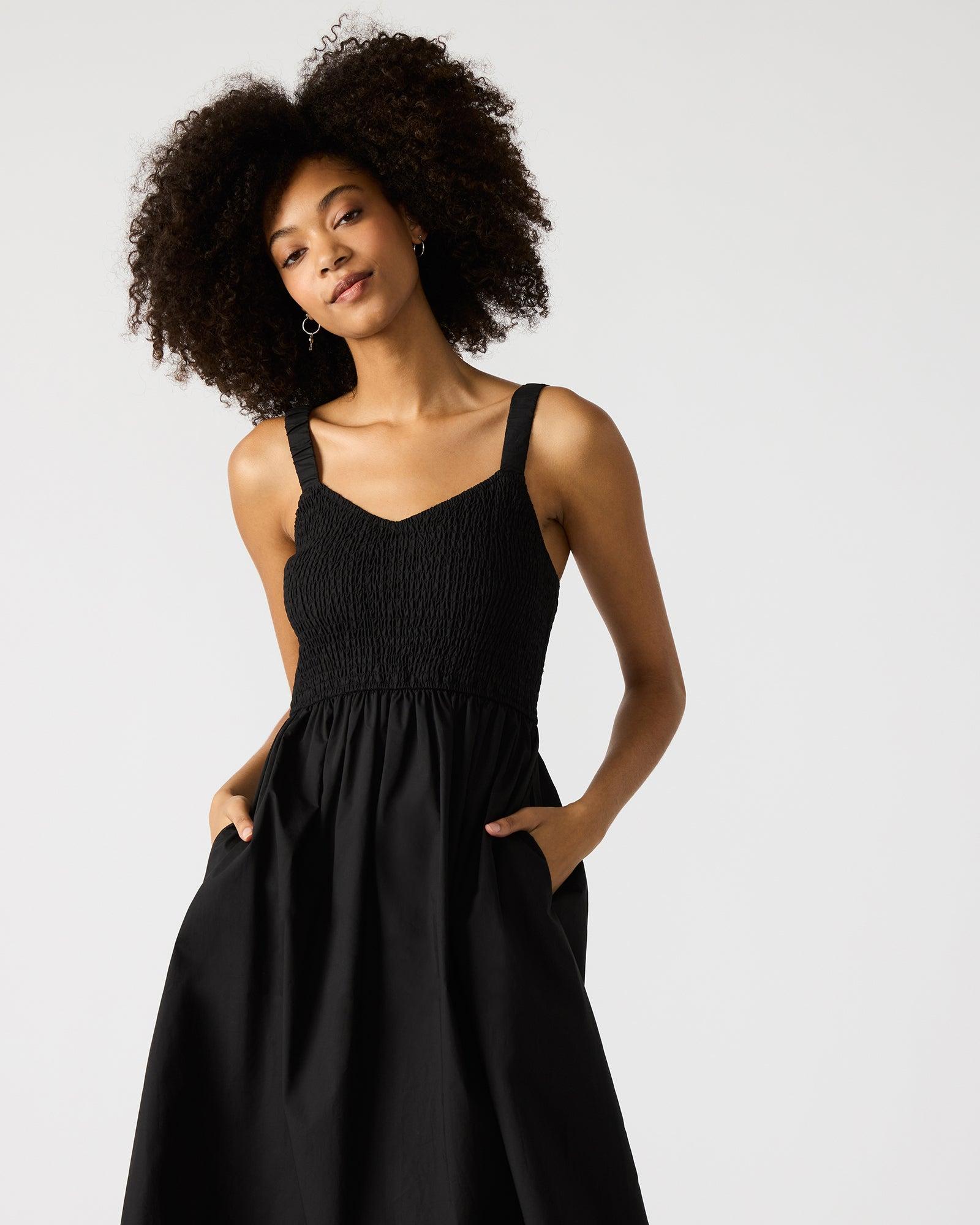 FLEUR DRESS BLACK Female Product Image