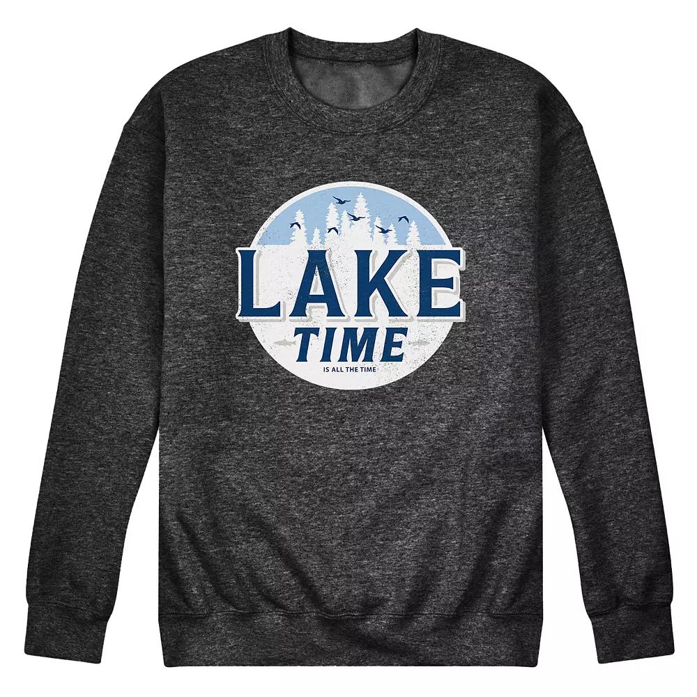 Men's Lake Time Graphic Fleece,  Product Image