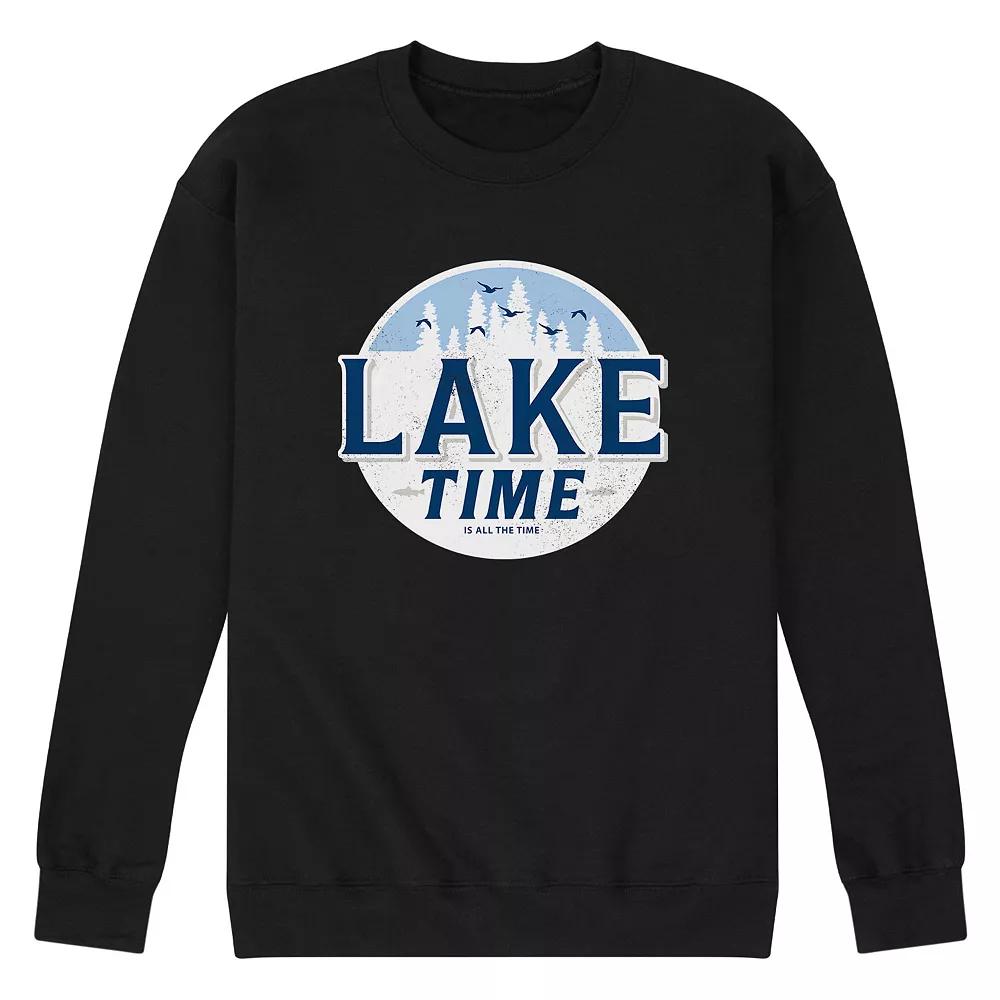 Men's Lake Time Graphic Fleece,  Product Image