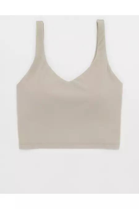 OFFLINE By Aerie Real Me Low Key Longline Sports Bra Women's Product Image