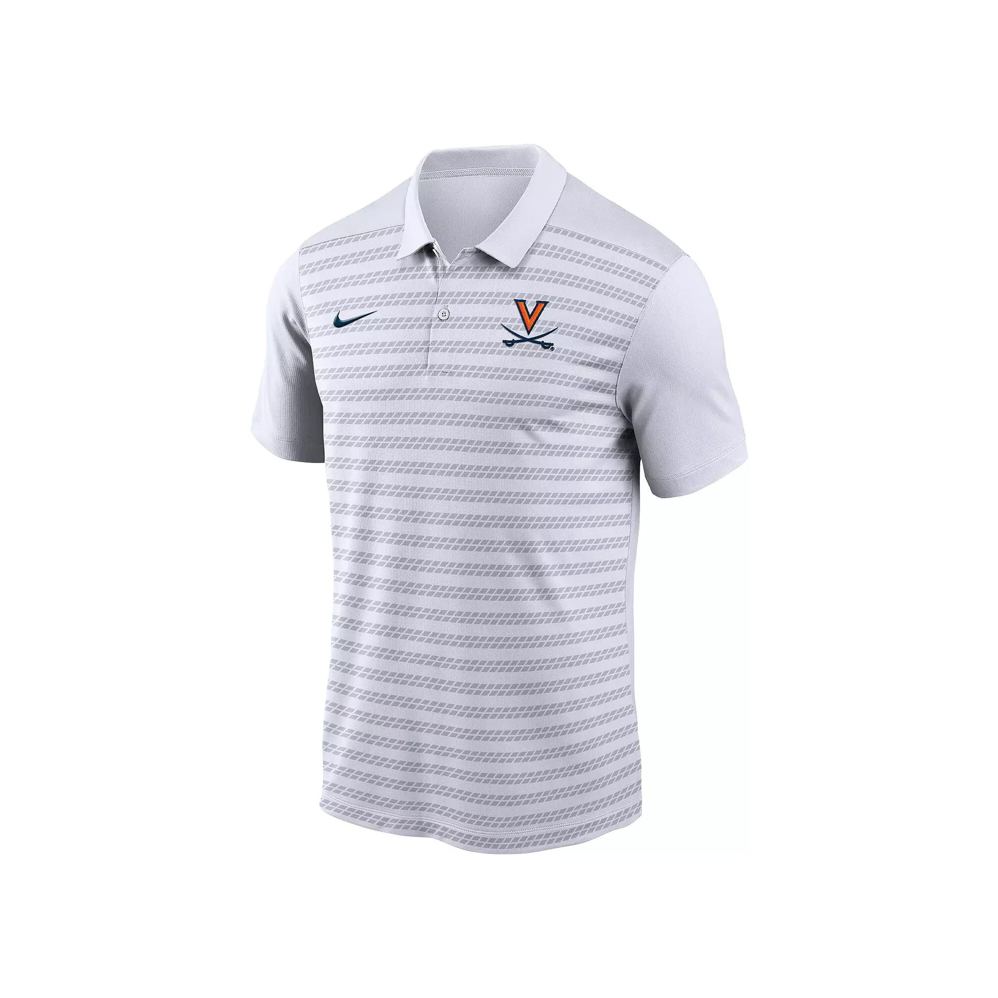 Men's Nike White Virginia Cavaliers 2024 Early Season Coaches Sideline Polo,  Product Image