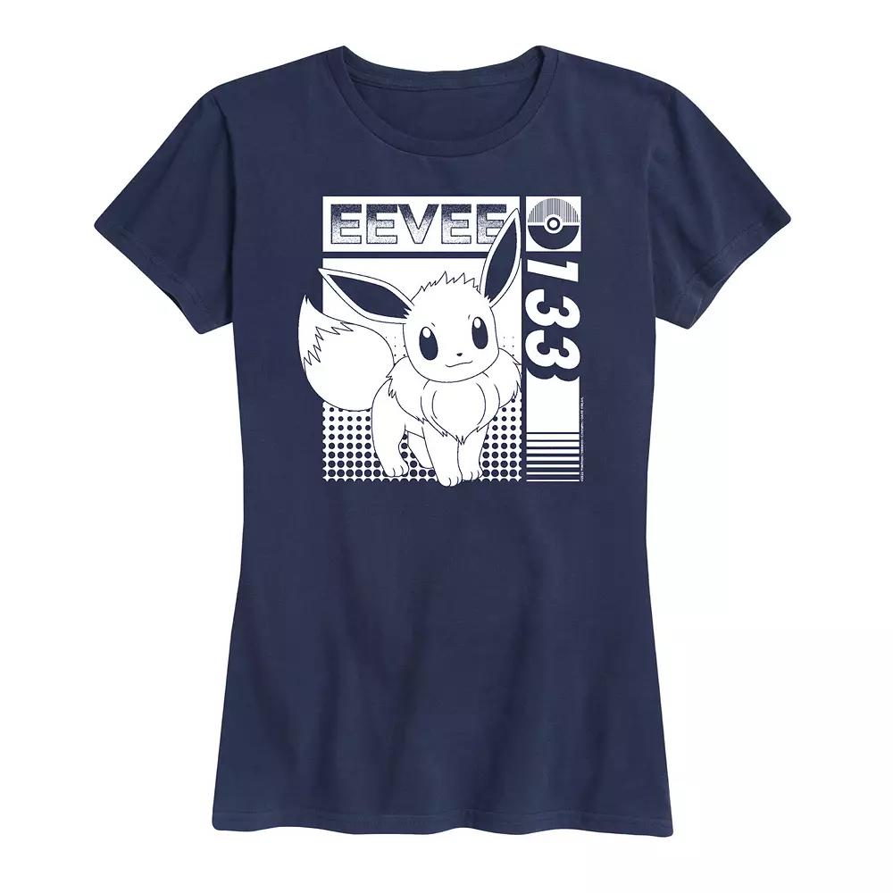 Women's Pokemon Eevee 133 Graphic Tee,  Product Image