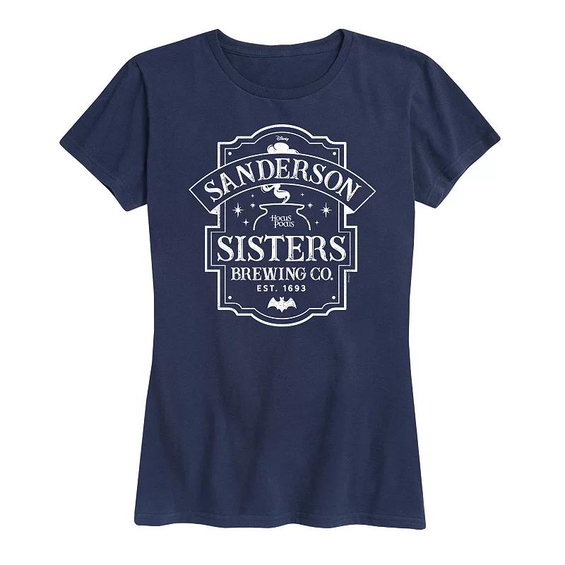 Disney's Hocus Pocus Women's Sanderson Sign Graphic Tee, Girl's,  Product Image