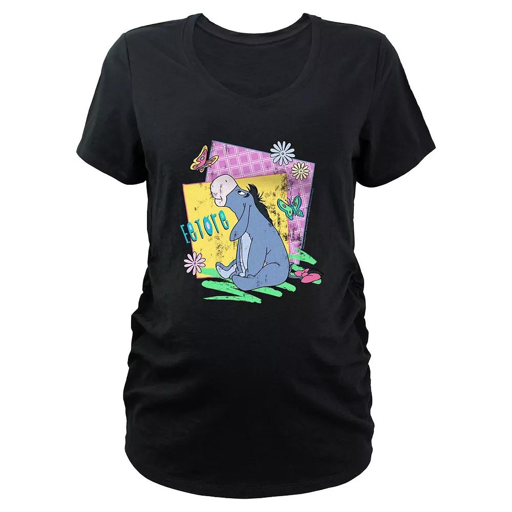 Disney's Winnie The Pooh Eeyore Spring Time Maternity Graphic Tee, Women's,  Product Image