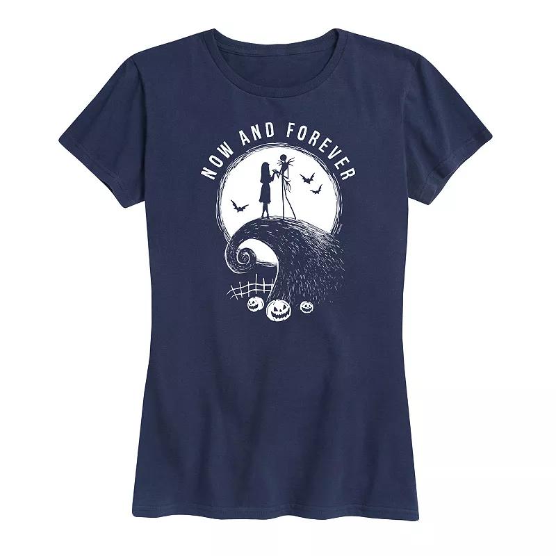 Disney's Nightmare Before Christmas Women's Now and Forever Graphic Tee, Girl's,  Product Image