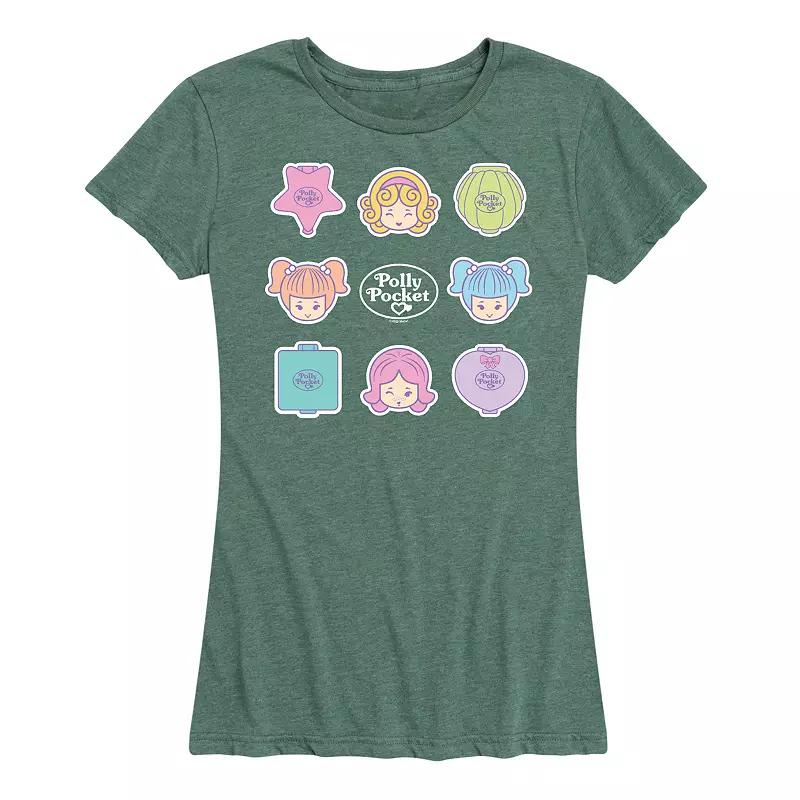 Women's Polly Pocket Grid Graphic Tee,  Product Image