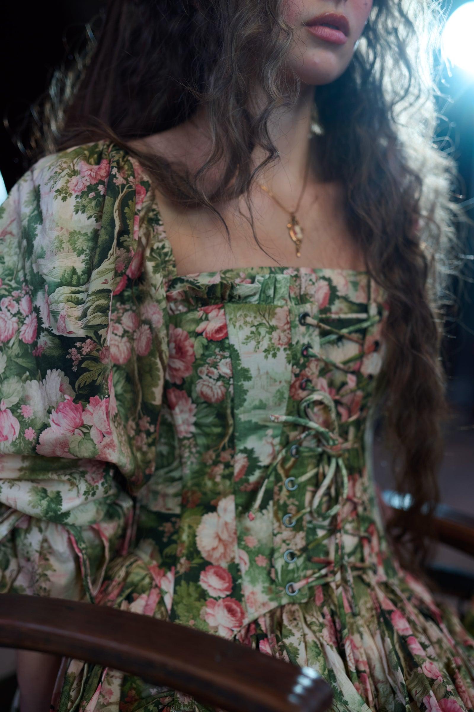 The Castle Tapestry A La Mode Corset Product Image