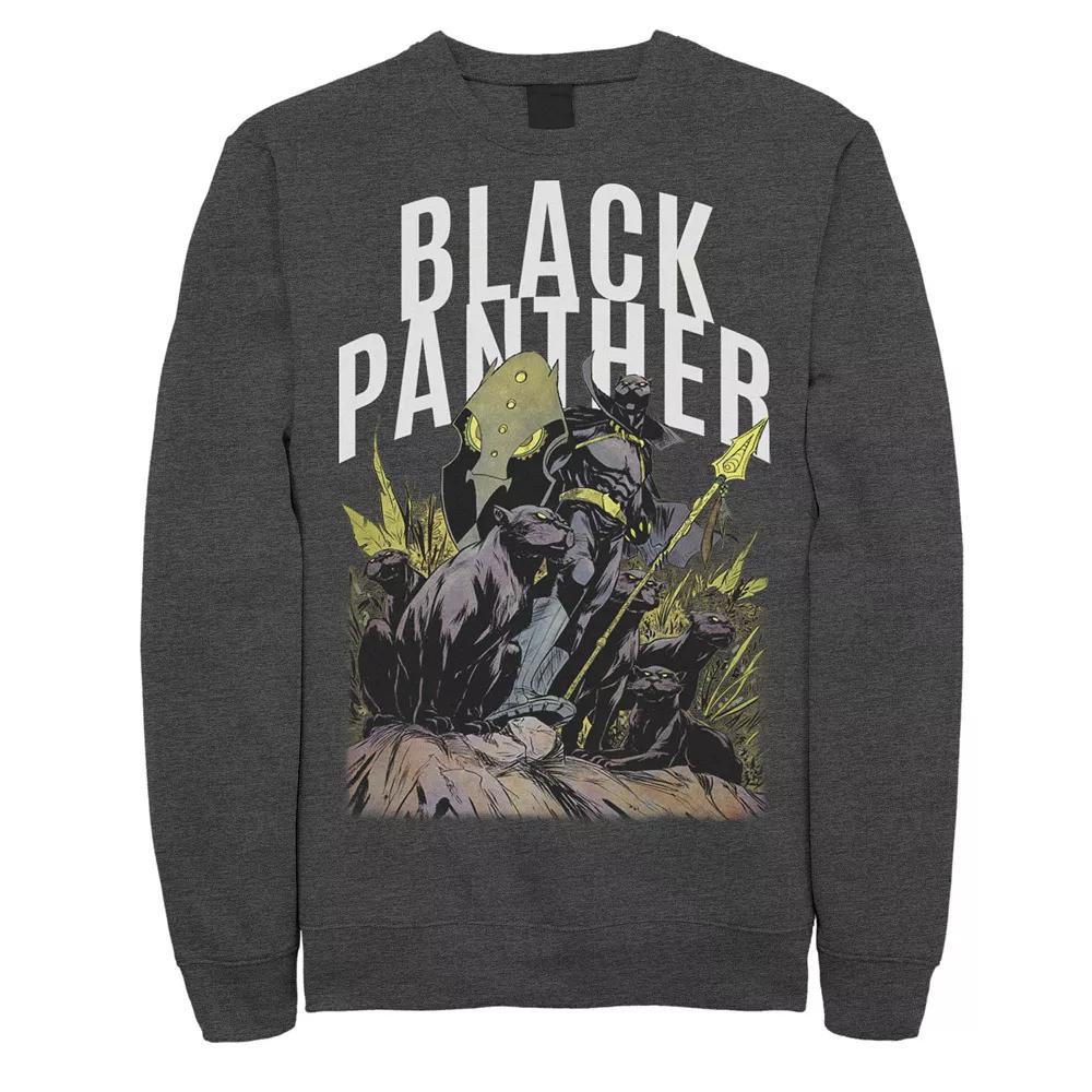 Men's Marvel Black Panther Village King of Kings Sweatshirt,  Product Image