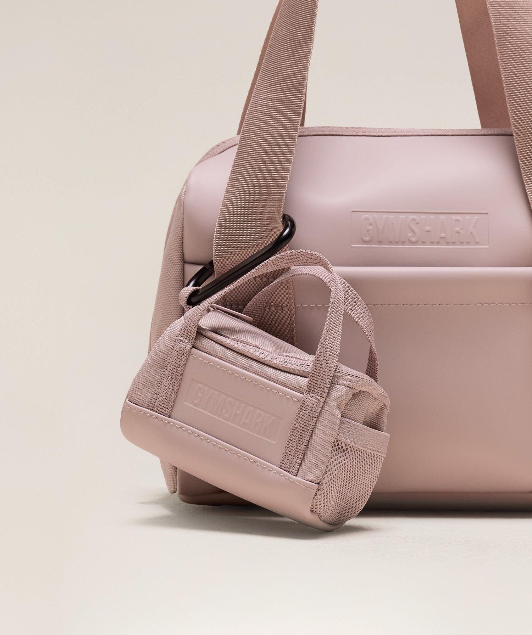 Gymshark Mini Everyday Holdall Keychain - Muted Pink Female Product Image