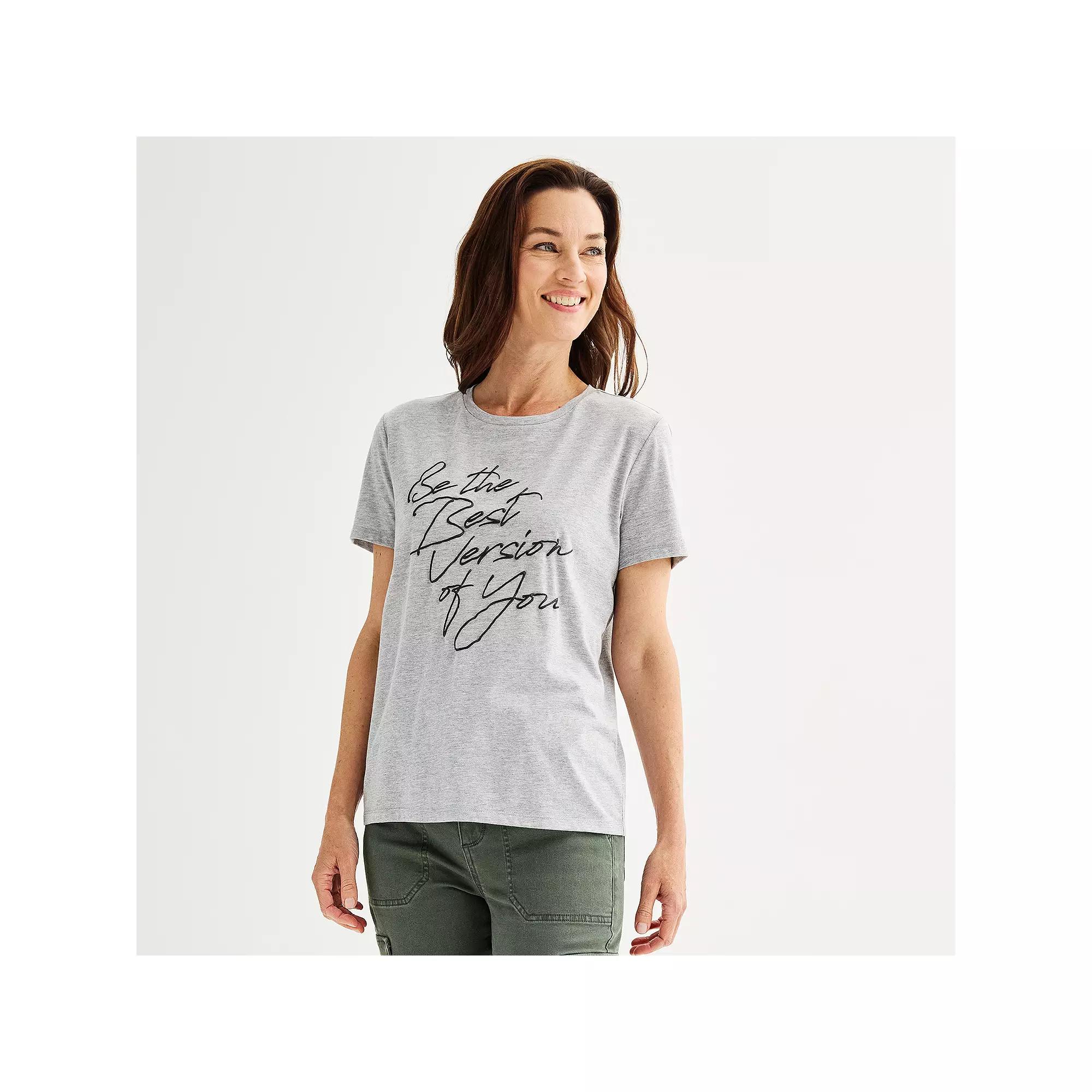 Women's "Be the Best Version of You" Graphic Tee,  Product Image
