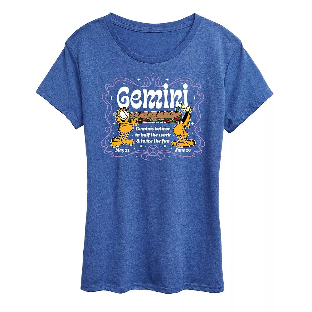 Women's Garfield Gemini Graphic Tee,  Product Image